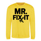 Mr Fix It Handyman Mens Dads Gift Father Day Sweatshirt