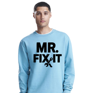 Mr Fix It Handyman Mens Dads Gift Father Day Sweatshirt