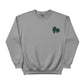 Heart Puzzle Sketch Embroidery SweatShirt - EWB103