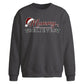 Mummy Believes Santa Graphic Christmas Oversized Sweatshirt