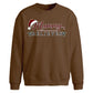 Mummy Believes Santa Graphic Christmas Oversized Sweatshirt
