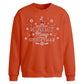 Mummy Merry Reindeer Print Christmas Oversized Sweatshirt