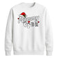 Mummy to be pregnancy announcement Christmas Unisex Sweatshirt