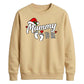 Mummy to be pregnancy announcement Christmas Unisex Sweatshirt