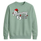 Mummy to be pregnancy announcement Christmas Unisex Sweatshirt