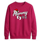 Mummy to be pregnancy announcement Christmas Unisex Sweatshirt