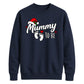 Mummy to be pregnancy announcement Christmas Unisex Sweatshirt