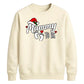 Mummy to be pregnancy announcement Christmas Unisex Sweatshirt