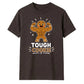 Muscular Gingerbread Tough Cookie Christmas Unisex T-Shirt