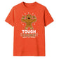 Muscular Gingerbread Tough Cookie Christmas Unisex T-Shirt
