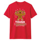 Muscular Gingerbread Tough Cookie Christmas Unisex T-Shirt