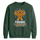 Muscular Tough Cookie Graphic Christmas Unisex Sweatshirt
