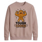 Muscular Tough Cookie Graphic Christmas Unisex Sweatshirt