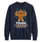 Muscular Tough Cookie Graphic Christmas Unisex Sweatshirt
