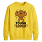 Muscular Tough Cookie Graphic Christmas Unisex Sweatshirt