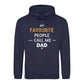 My Favourite Call Me Dad Bold Printed Father Day Hoodie