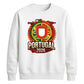 Nation Shield Portugal football tournament unisex sweatshirt