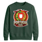 Nation Shield Portugal football tournament unisex sweatshirt
