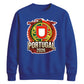 Nation Shield Portugal football tournament unisex sweatshirt