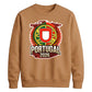 Nation Shield Portugal football tournament unisex sweatshirt