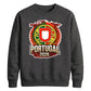 Nation Shield Portugal football tournament unisex sweatshirt