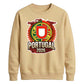 Nation Shield Portugal football tournament unisex sweatshirt