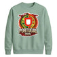 Nation Shield Portugal football tournament unisex sweatshirt