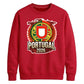 Nation Shield Portugal football tournament unisex sweatshirt