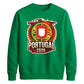 Nation Shield Portugal football tournament unisex sweatshirt
