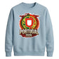 Nation Shield Portugal football tournament unisex sweatshirt