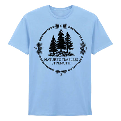 Nature's Timeless Strength Forest Graphic Unisex T-Shirt