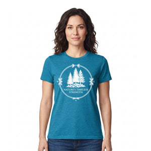 Nature's Timeless Strength Forest Graphic Unisex T-Shirt