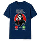 Funny ghost face phone call graphic Halloween Unisex t-shirt