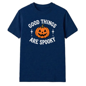 Good things are spooky quote print Halloween Unisex T-Shirt