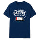 Introverted social battery dead Funny Memes Unisex T-Shirt