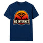 Retro Desert Sunset No Internet Graphic Unisex T-Shirt