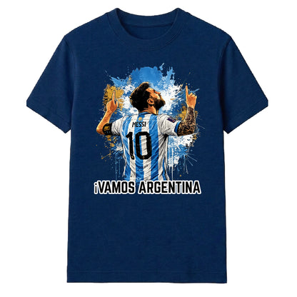 Vamos Argentina Lionel Messi Celebration Unisex T-Shirt