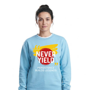 Never Yield Persistence Builds Legends Unisex Sweatshirt