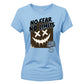 No Fear No Limits Edgy Smile Graphic Ladies T-Shirt
