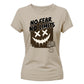 No Fear No Limits Edgy Smile Graphic Ladies T-Shirt