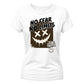 No Fear No Limits Edgy Smile Graphic Ladies T-Shirt