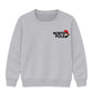 North Pole Santa Chest Graphic Christmas Kids Sweatshirt