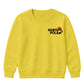 North Pole Santa Chest Graphic Christmas Kids Sweatshirt