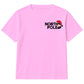 North Pole Santa Claus Chest Print Christmas Kids T-Shirt