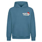 North Pole Santa Hat Graphic Christmas Oversized Hoodie