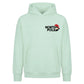 North Pole Santa Hat Graphic Christmas Oversized Hoodie