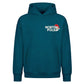 North Pole Santa Hat Graphic Christmas Oversized Hoodie