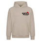 North Pole Santa Hat Graphic Christmas Oversized Hoodie