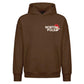 North Pole Santa Hat Graphic Christmas Oversized Hoodie