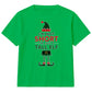 Not Short Just A Tall Elf Graphic Christmas Kids T-Shirt